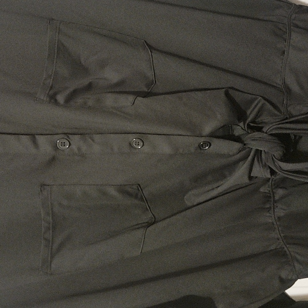 HALARA XL Black Shirt Dress - Picture 3 of 6